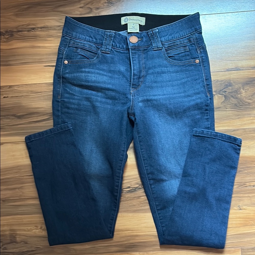 Democracy Blue Skinny Jeans with Modern Indigo Wash